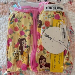 Little Sleepies Disney Belle Zippy 6-12m